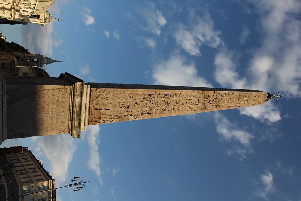 Part of a dias showing different architectural phenomena Rome