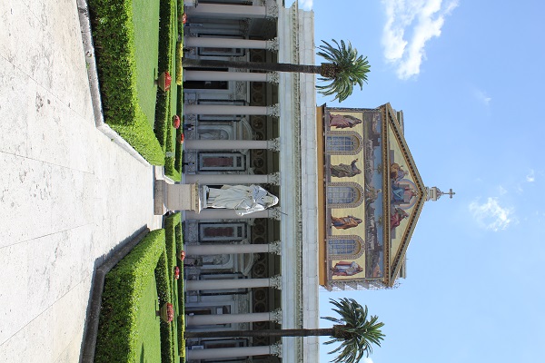 Part of a dias showing different architectural phenomena Rome