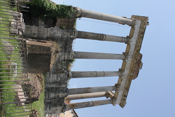 Part of a dias showing different architectural phenomena Rome